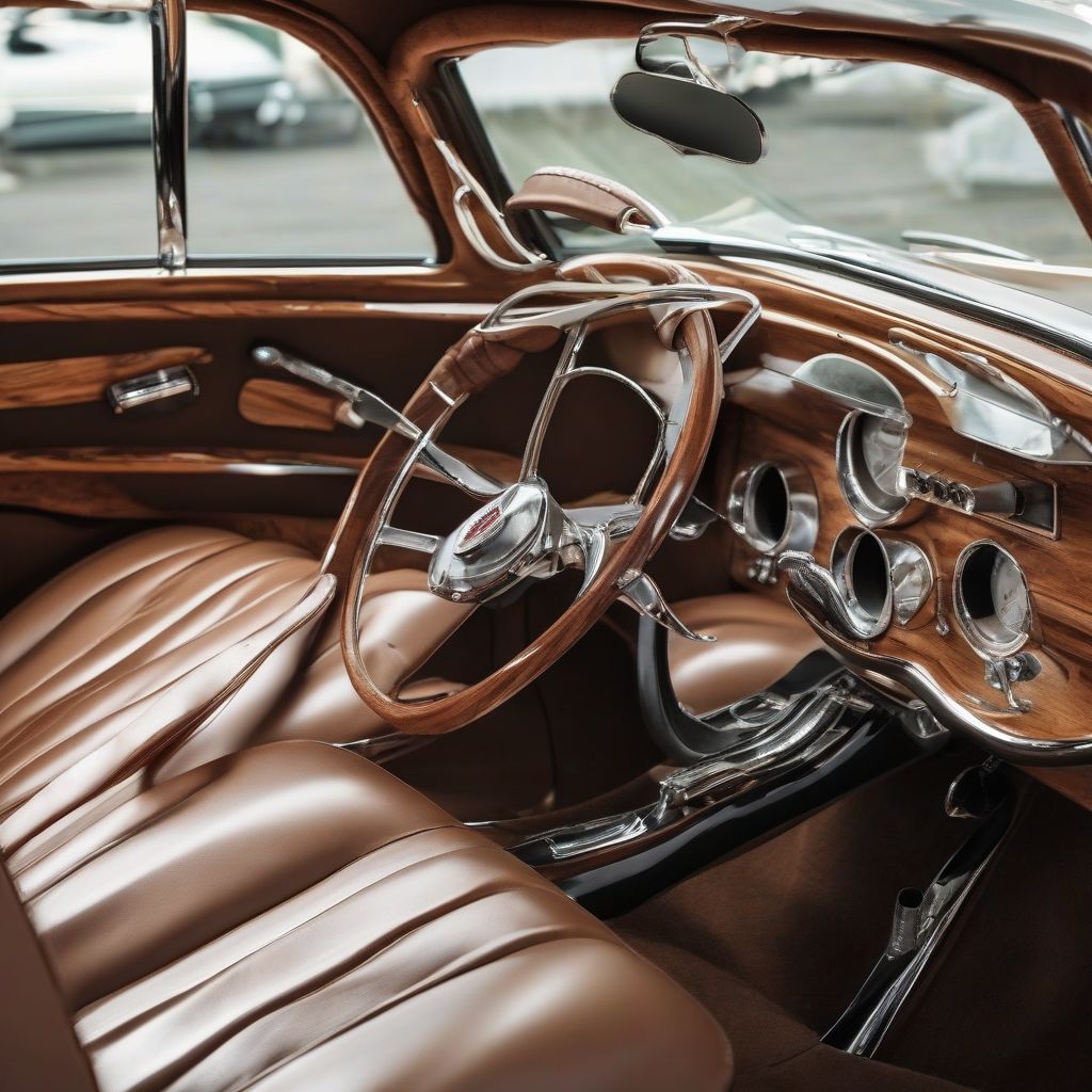 Classic Car Interior