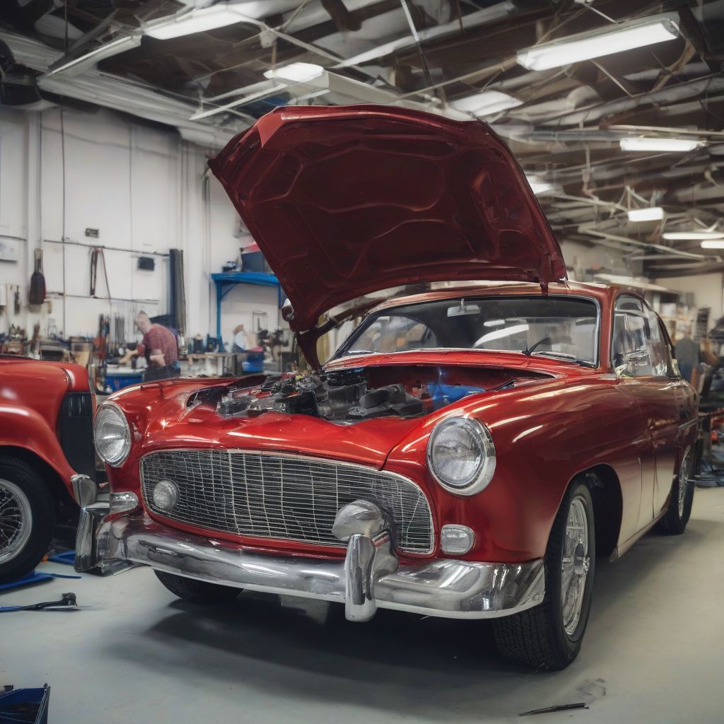 Classic Car Restoration Shop